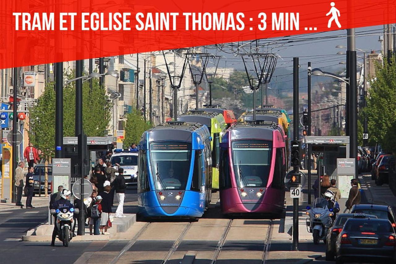 Explorereims - Studio Magique Proche Gare Et Centre Eksteriør billede